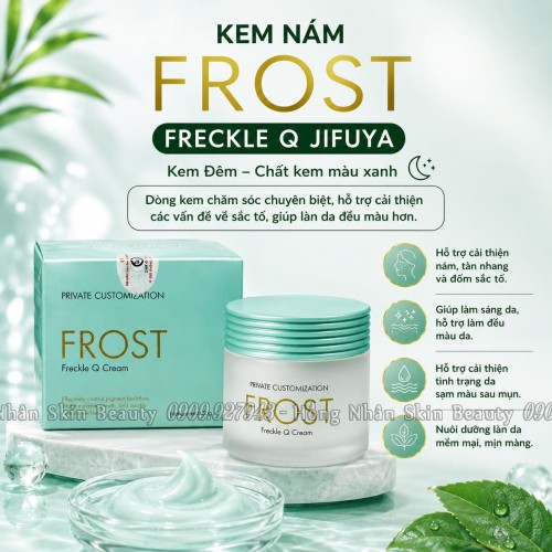 KEM ĐÀO THẢI SẮC TỐ FROST RECKLE Q CREAM JIFUYA