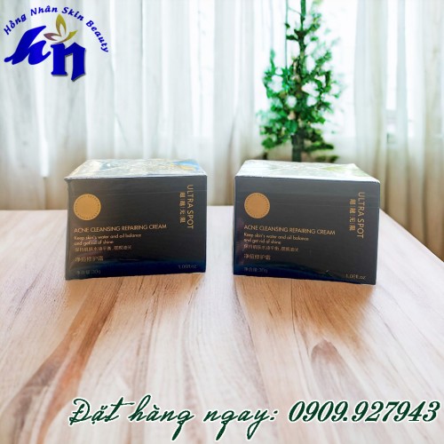 KEM SẠCH MỤN ACNE CLEANSING REPAIRING CREAM ULTRA SPOT