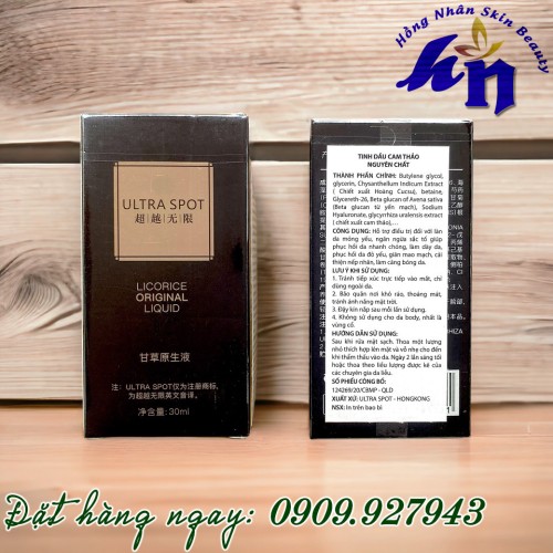 TINH DẦU CAM THẢO LICORICE ORIGINAL LIQUID ULTRA...